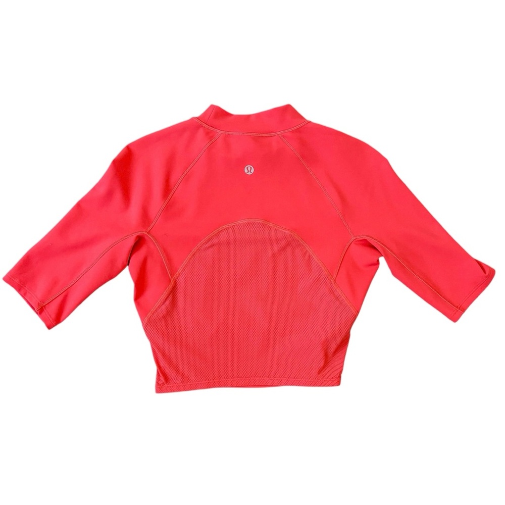 Lululemon Everlux and Mesh Cropped Short Sleeve